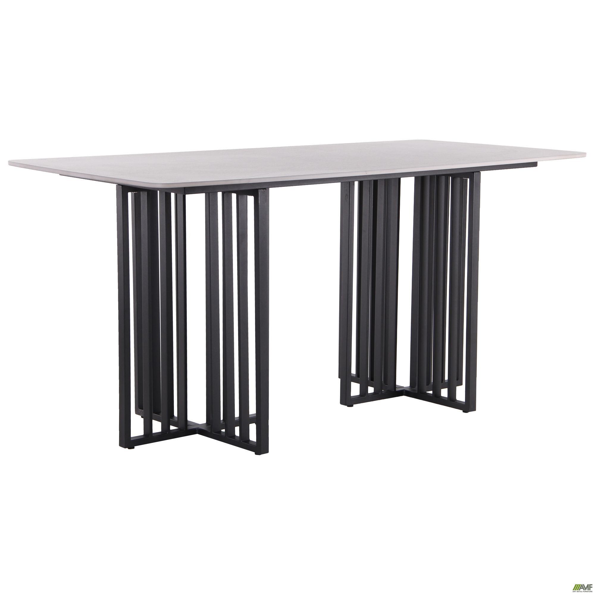 

Стол AMF обеденный Fellon black/ceramics Coastal gray 547057