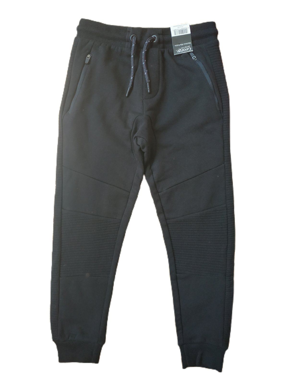 

Спортивные штаны для мальчика George 122-128 размер черные 57132320