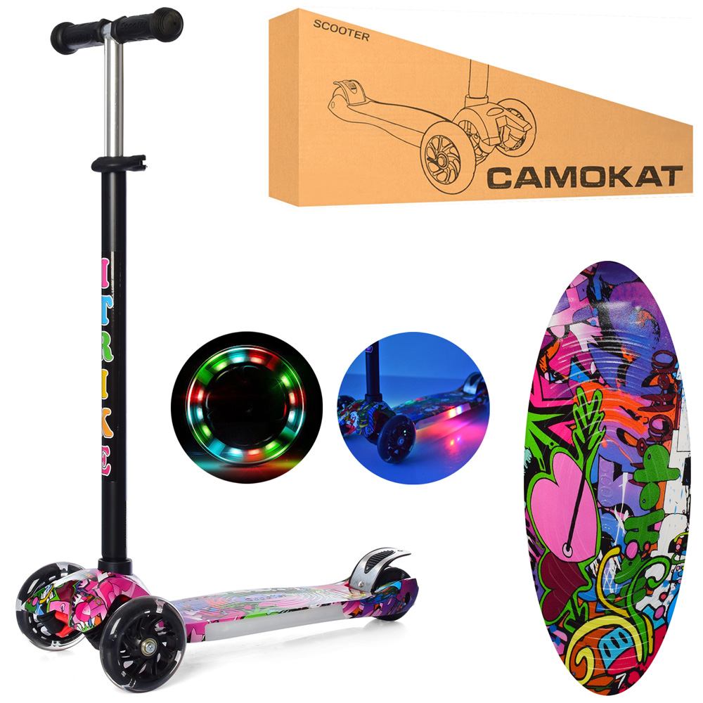 

Самокат iTrike Maxi JR 3-052-1-WP1 Black Color (JR 3-052-1)