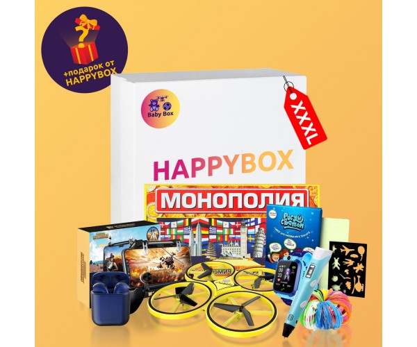 

Сюрприз бокс HAPPY BOX Baby XXXL | Сюрприз бокс для ребенка