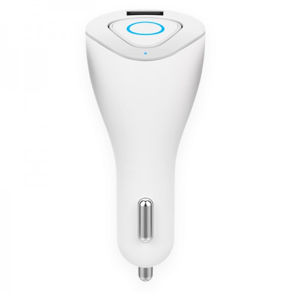 

Автозарядка R6000 White со встроенной Bluetooth-гарнитурой