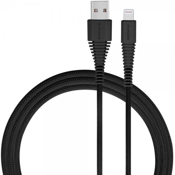 

Кабель Momax Tough Link Black Lightning to USB 1.2m (MFi)