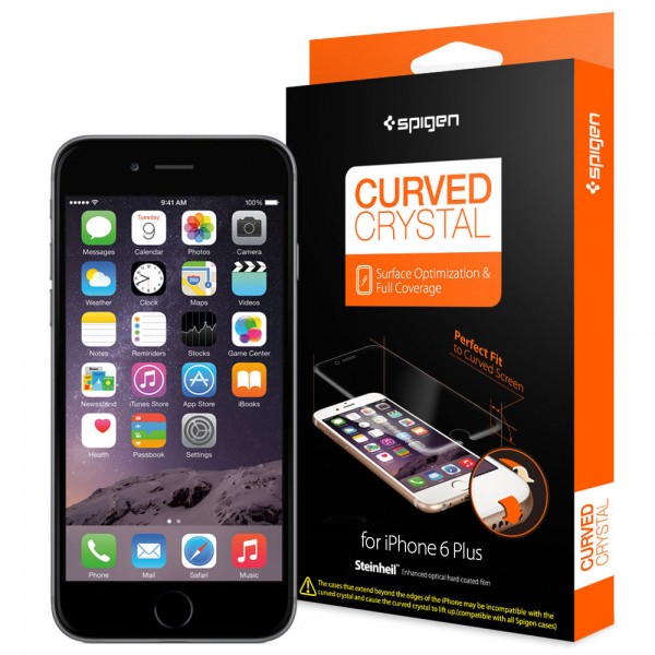

Защитная пленка Spigen Steinheil Curved Crystal для iPhone 6 Plus | 6s Plus