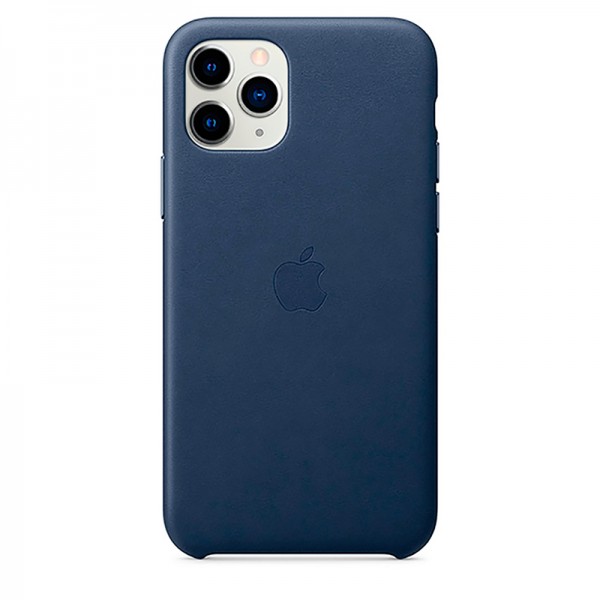 

Кожаный чехол oneLounge Leather Case Midnight Blue для iPhone 11 Pro Max OEM