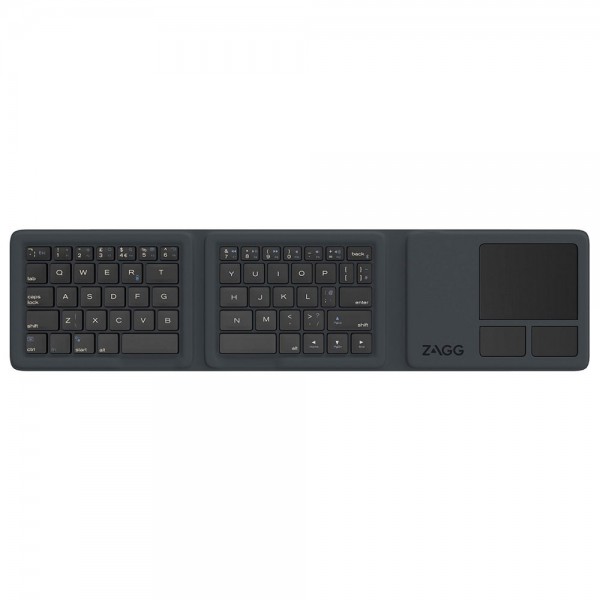 

Портативная клавиатура ZAGG Tri Fold Universal Keyboard Charcoal с Touchpad