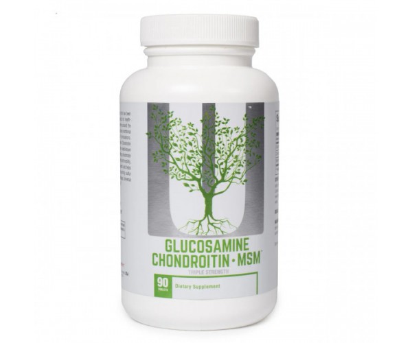 

Глюкозамин-Хондроитин Universal Naturals Glucosamine Chondroitin MSM 90 таблеток (599170)