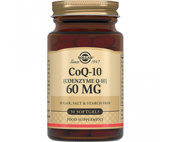 

Коэнзим Q10 Solgar Vegetarian CoQ-10 60 mg (30 капс) (599114)