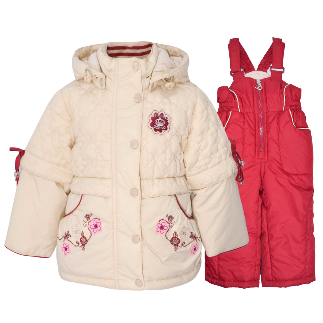 

Костюм для девочки Kiko/Donilo 2332 92 см Бежевый