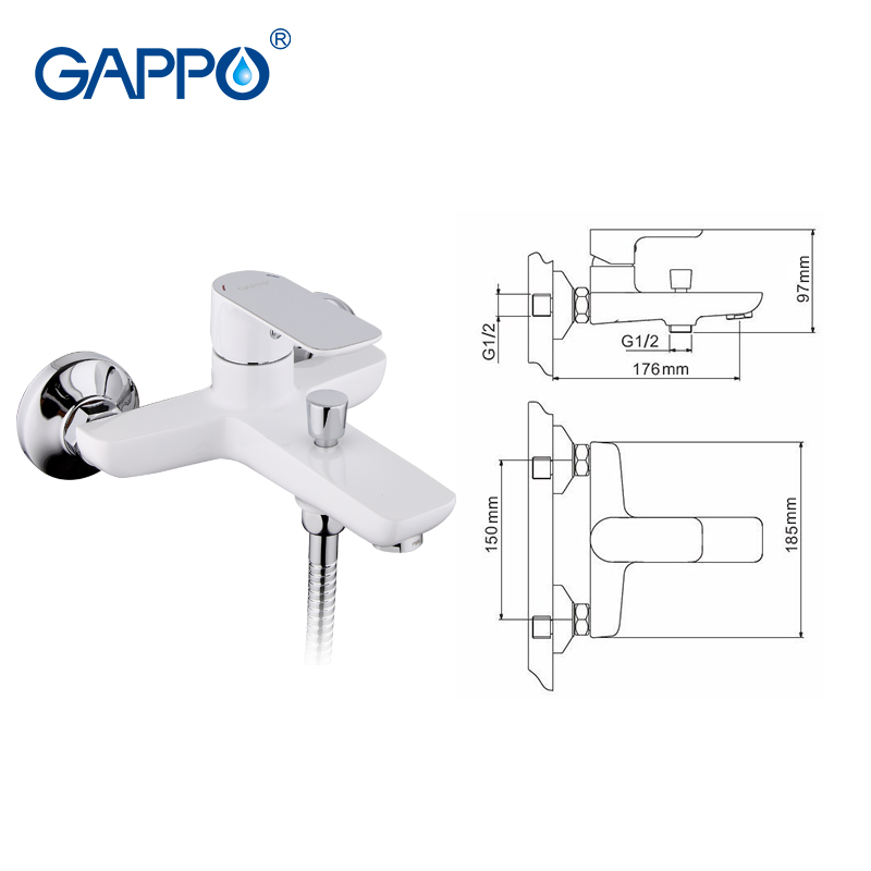 

Смеситель для ванны Gappo Noar G3048