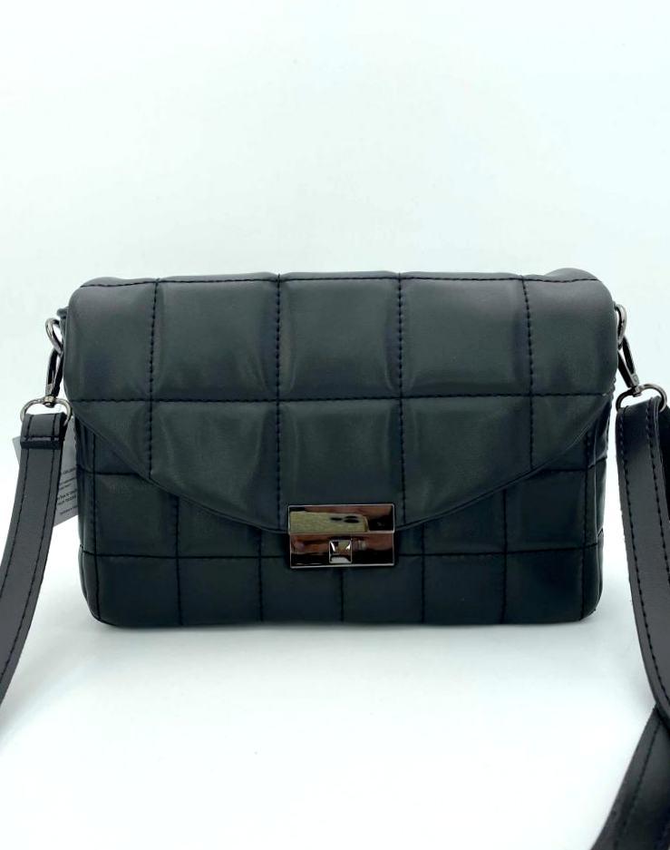 

Стеганая женская сумка на ремешке Aliri-647-04 черная