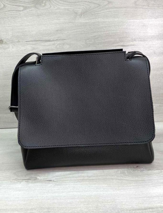 

Модная женская сумка на ремешке Aliri-591-04 черная