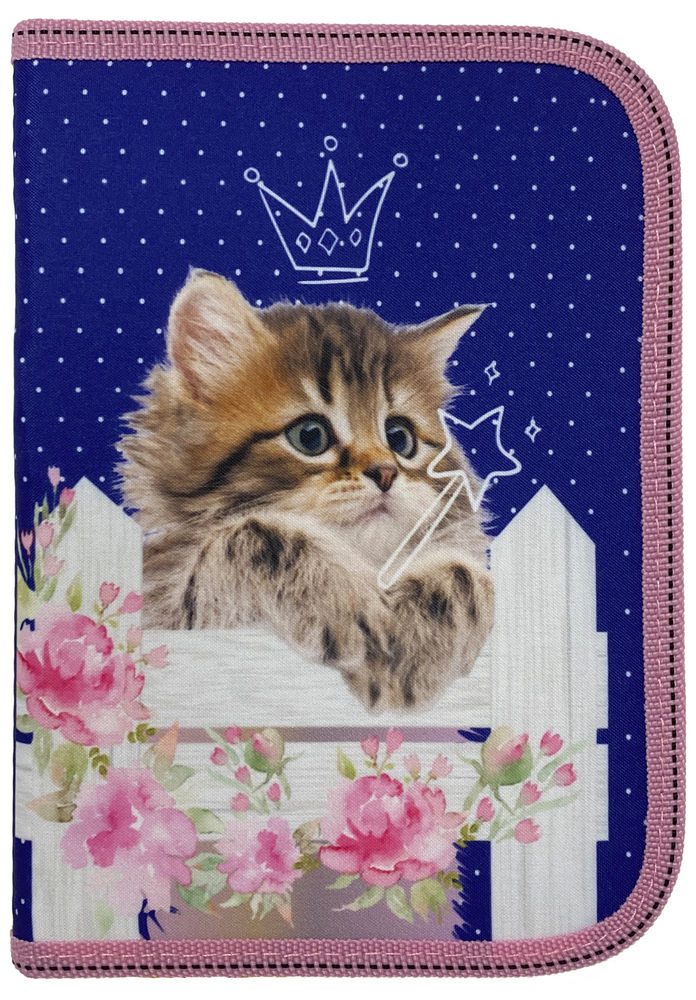 

Пенал Class Kitten 1 отделение пустой (21003C/8591662210033)