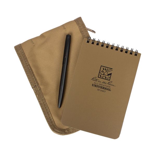 

Блокнот всепогодный Rite In The Rain All Weather Notebook 946 с чехлом