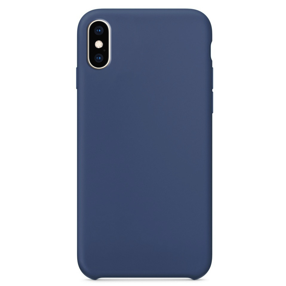 

Силиконовый чехол Epik Soft cover для Apple iPhone XS Max (6.5") Синий / Blue Cobalt