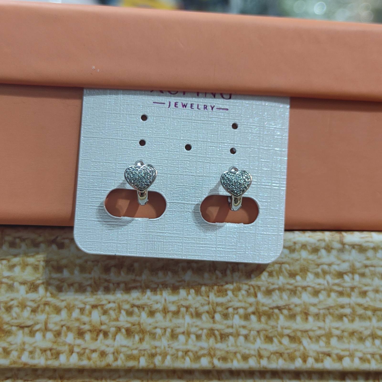 

Серьги Сердечки Xuping позолота 99755
