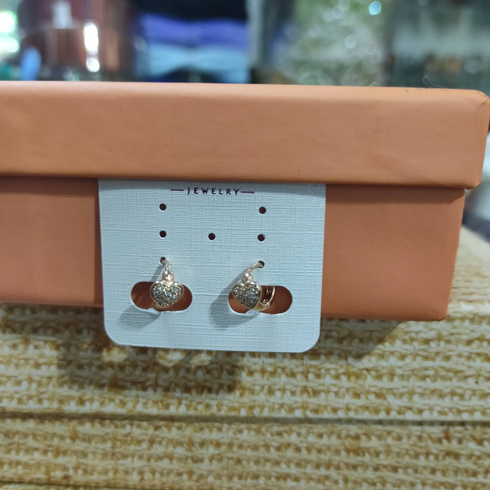 

Серьги Xuping Сердечки позолота 99750