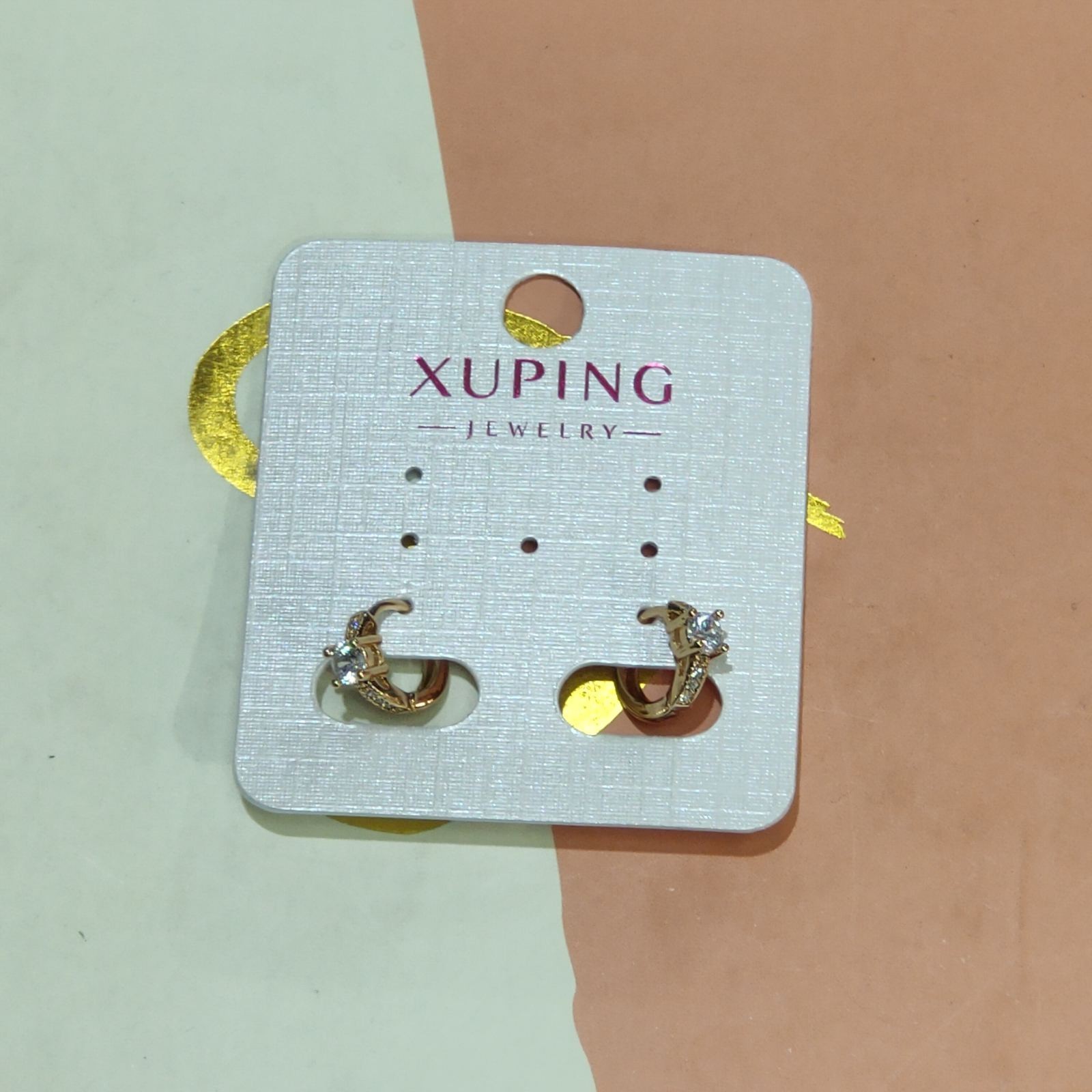 

Серьги Xuping позолота 99779