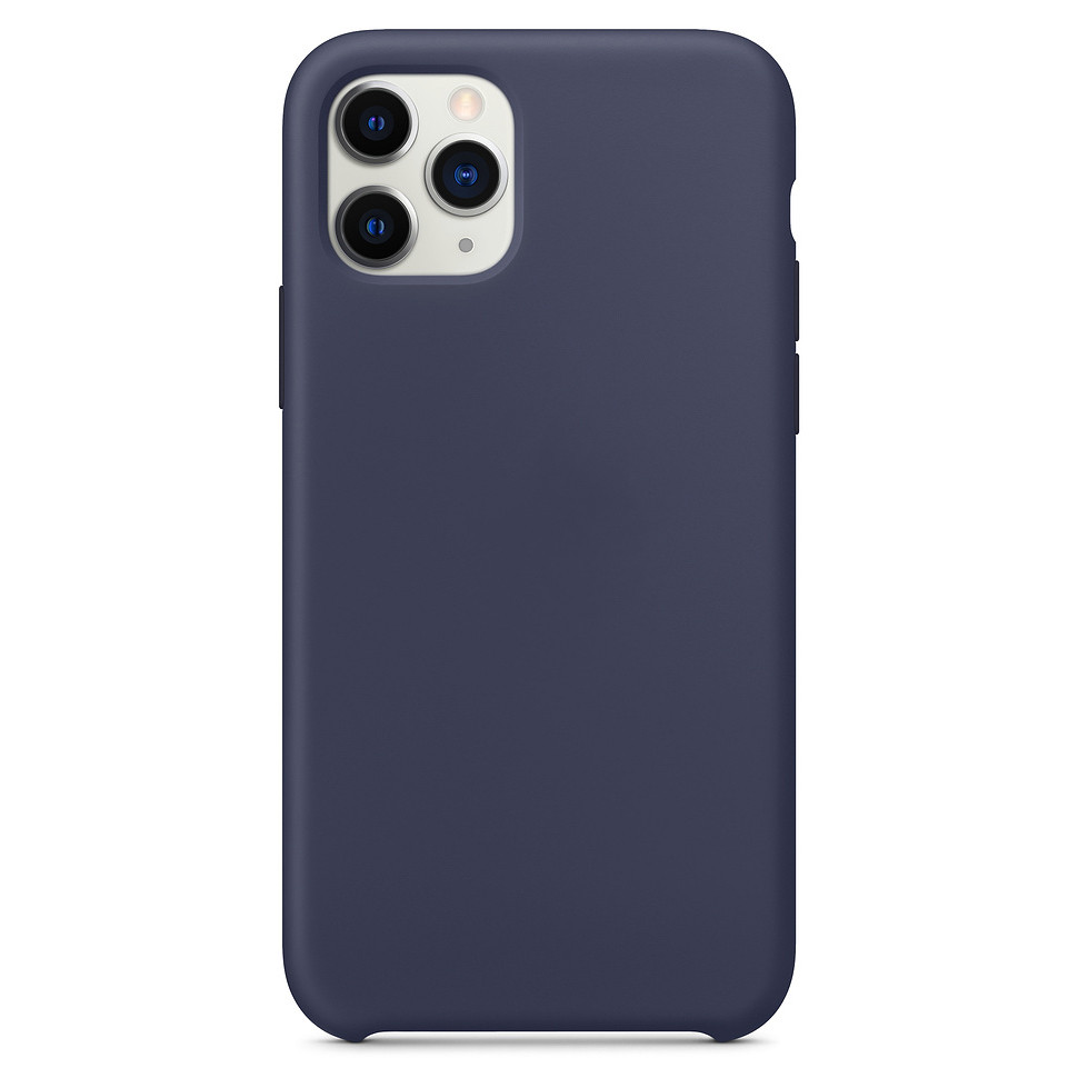 

Силиконовый чехол Epik Soft cover для Apple iPhone 11 Pro Max (6.5") Синий / Midnight Blue
