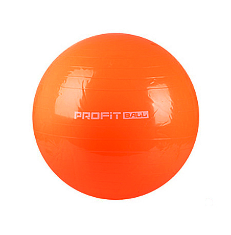 

Мяч для фитнеса Profit Ball 65 см оранжевый (фитбол, гимнастический мяч для беременных) PB-65-Or