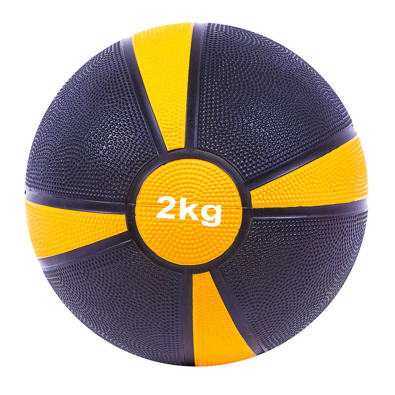 

Медбол с отскоком EasyFit 2 кг EF-MB-SLM-Y (набивной медицинский мяч-слэмбол)