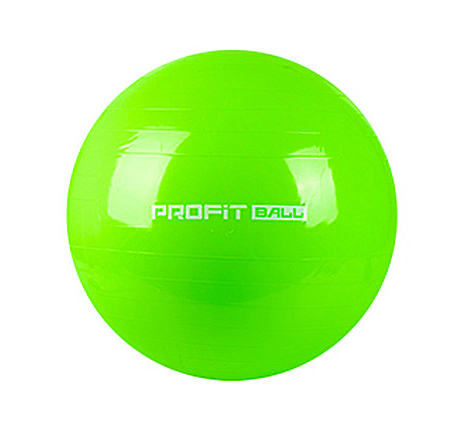

Мяч для фитнеса Profit Ball 65 см салатовый (фитбол, гимнастический мяч для беременных) PB-65-S