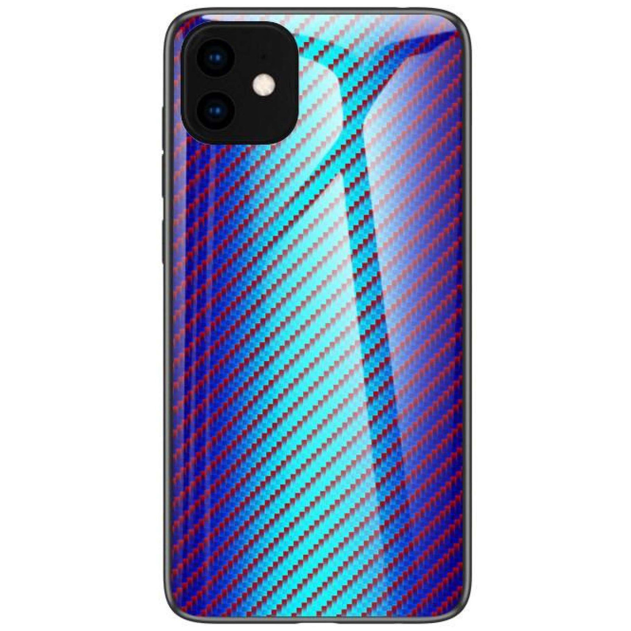 

TPU+Glass чехол Epik Twist для Apple iPhone 11 Pro Max (6.5") Голубой
