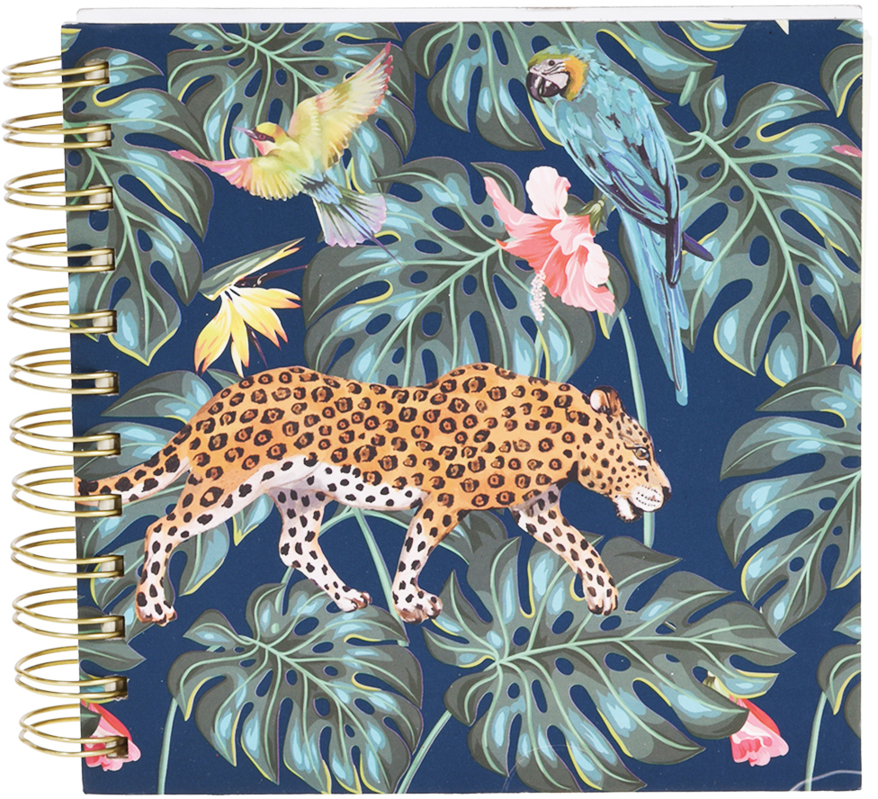 

Блокнот Home & Styling Collection 16х16 см 300 листов (MC1001490_green leopard)