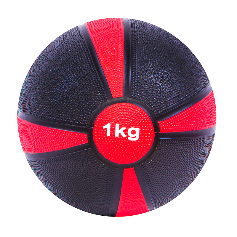 

Медбол с отскоком EasyFit 1 кг EF-MB-SLM-R (набивной медицинский мяч-слэмбол)