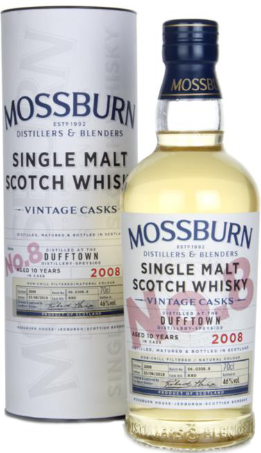 Акція на Виски Mossburn Vintage Casks No8 Dufftown 10 Y.О. 0.7 л 46% (5060033847183) від Rozetka UA