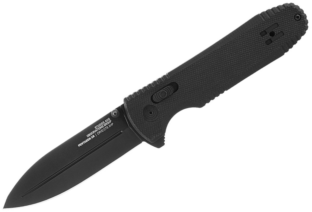 

Нож SOG Pentagon XR Black Out 12-61-01-57