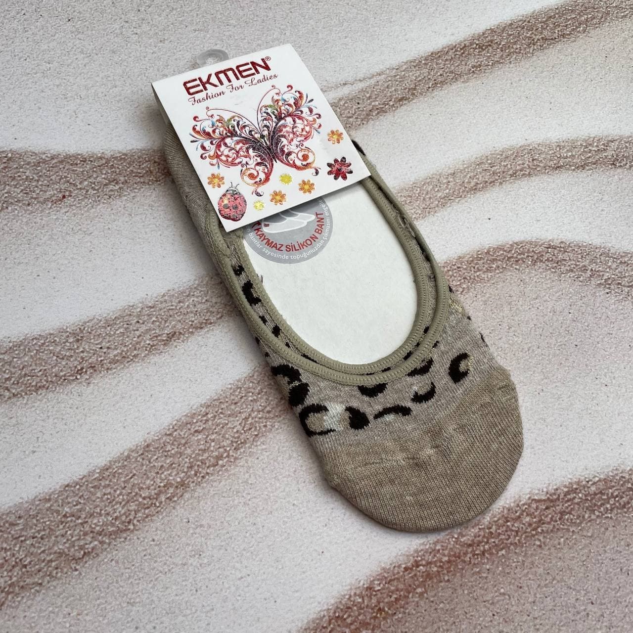 

Женские носки Ekmen следки 36-40р. Коричневые