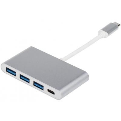 

Переходник Type-C 3.1 to 3xUSB 3.0 + Type-C 10 cm Atcom