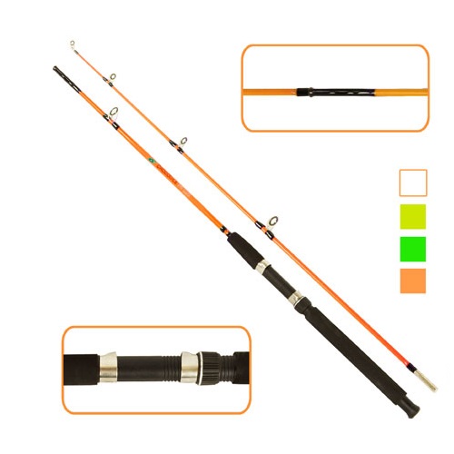 

Карповый спиннинг штекерный Sams Fish Crocodile Econom SF23846 2.1 м 100-250г 2к