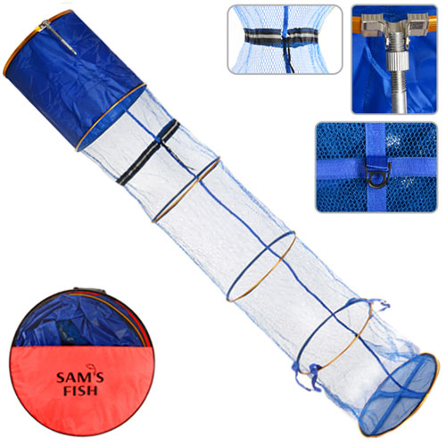 

Садок 5 колец с колышком круг в чехле 0.45х2.5 м Sams Fish SF23798