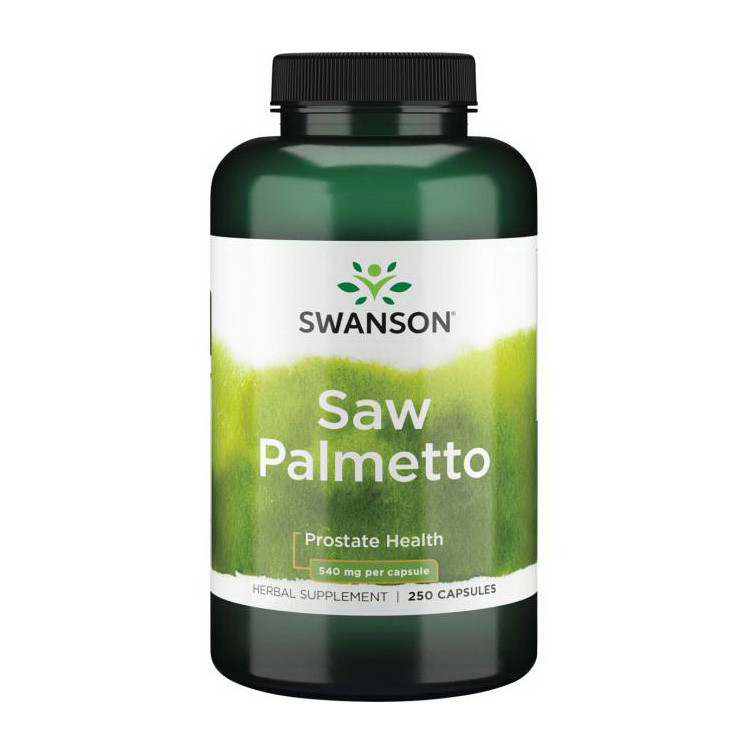 

Экстракт цельных ягод Со Пальметто для мужского здоровья Свансон / Swanson Saw Palmetto 540 mg (250 caps)