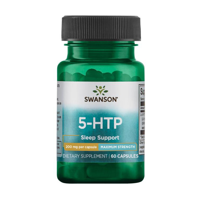 

Гидрокситриптофан 5-HTP Свансон / Swanson 5-HTP 200 mg (60 caps)