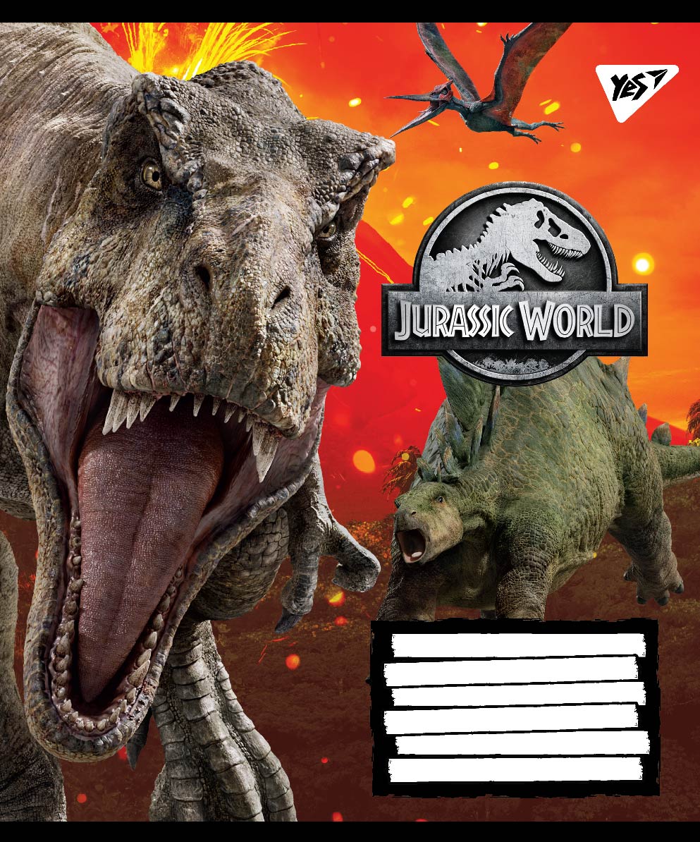 

Набор тетрадей ученических YES Jurassic World Genetic failure А5 18 листов в клетку 25 шт (765382)
