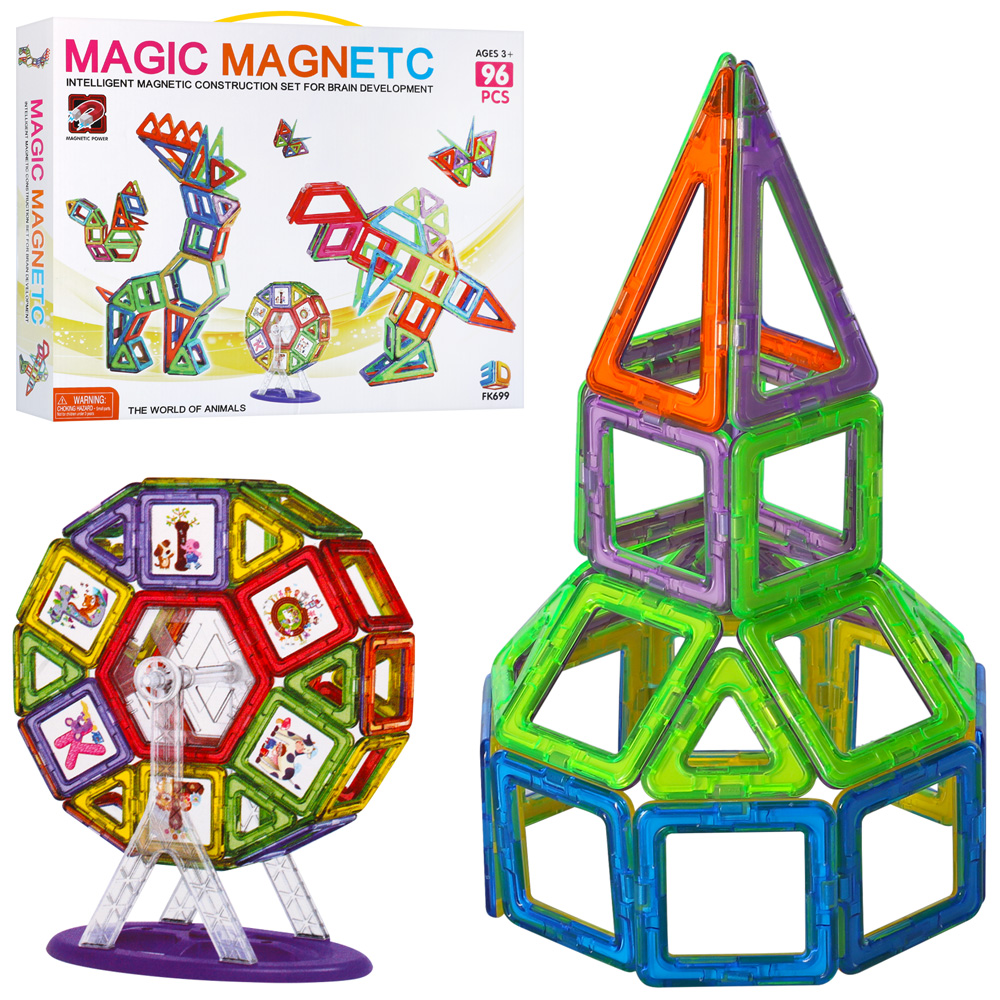 

Конструктор A-Toys FK699 магнітний, 96 деталей