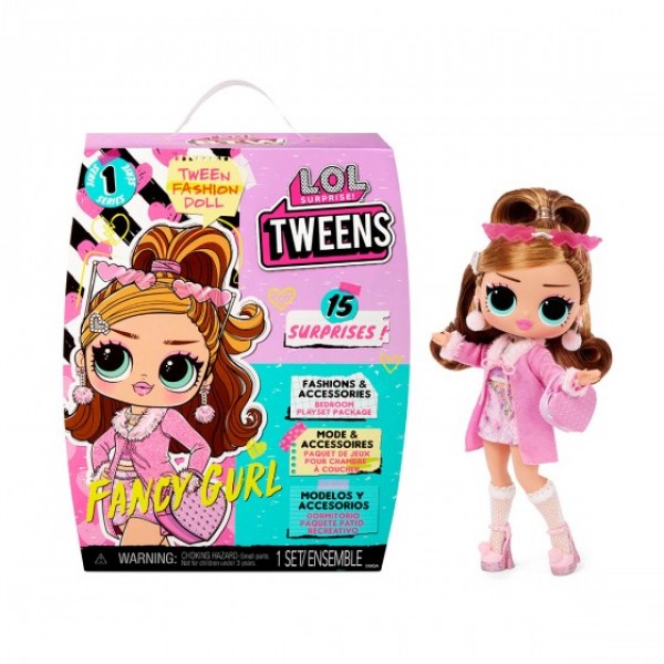 

Игровой набор с куклой L.O.L. SURPRISE! серии "Tweens" – МОДНИЦА (с аксессуарами) 576679