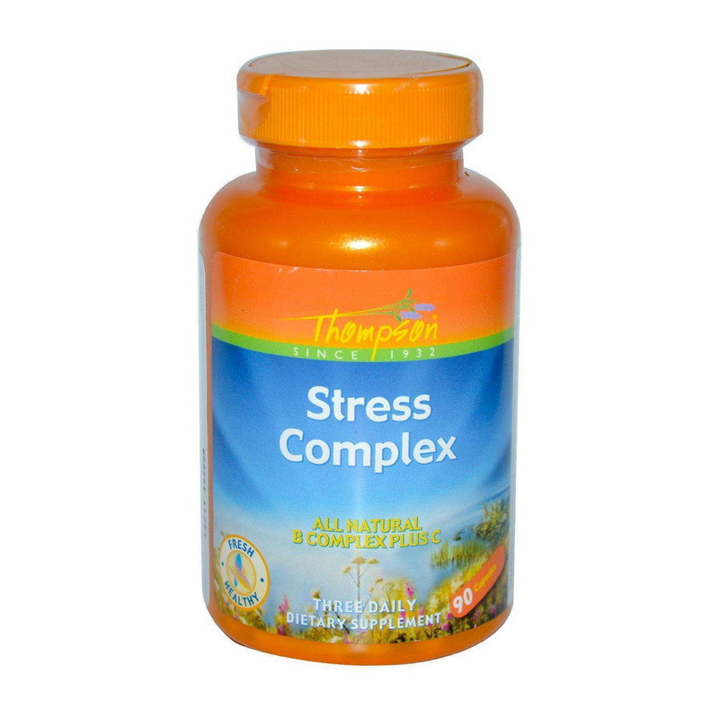 

Комплекс витаминов группы Б от стресса Томпсон / Thompson Stress Complex (90 veg caps)