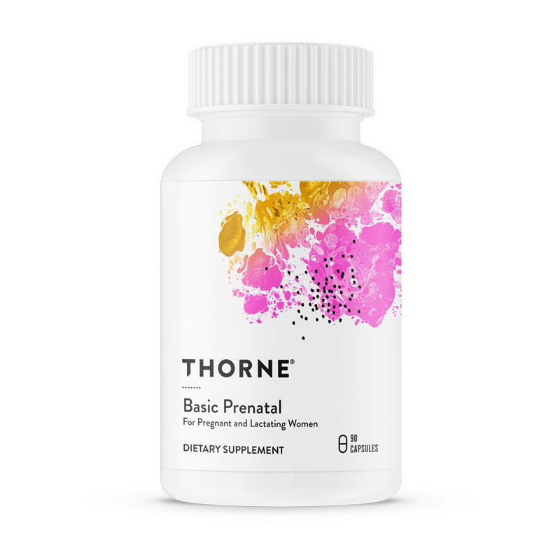 

Мультивитамины для беременных и кормящих женщин Торн Ресерч / Thorne Research Basic Prenatal (90 caps)