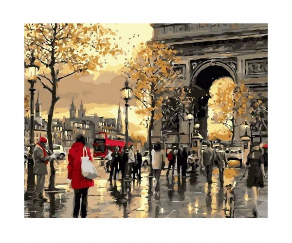 

Картина по номерам Осенняя Франция ArtStory 40*50 см