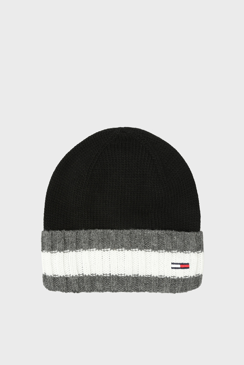 

Мужская черная шапка CORPORATE Tommy Hilfiger OS AM0AM03973