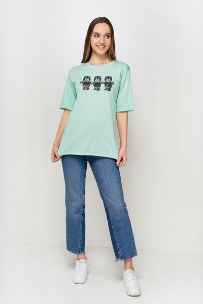 

Футболка ORANGE COMPANY 7248 L/XL М'ятний