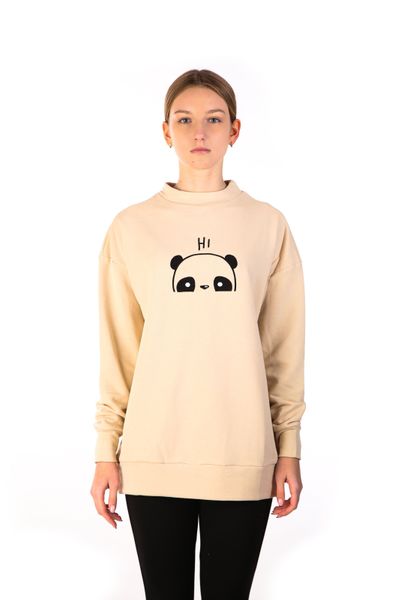 

Світшот My Bukle 1344 One Size Бежевий