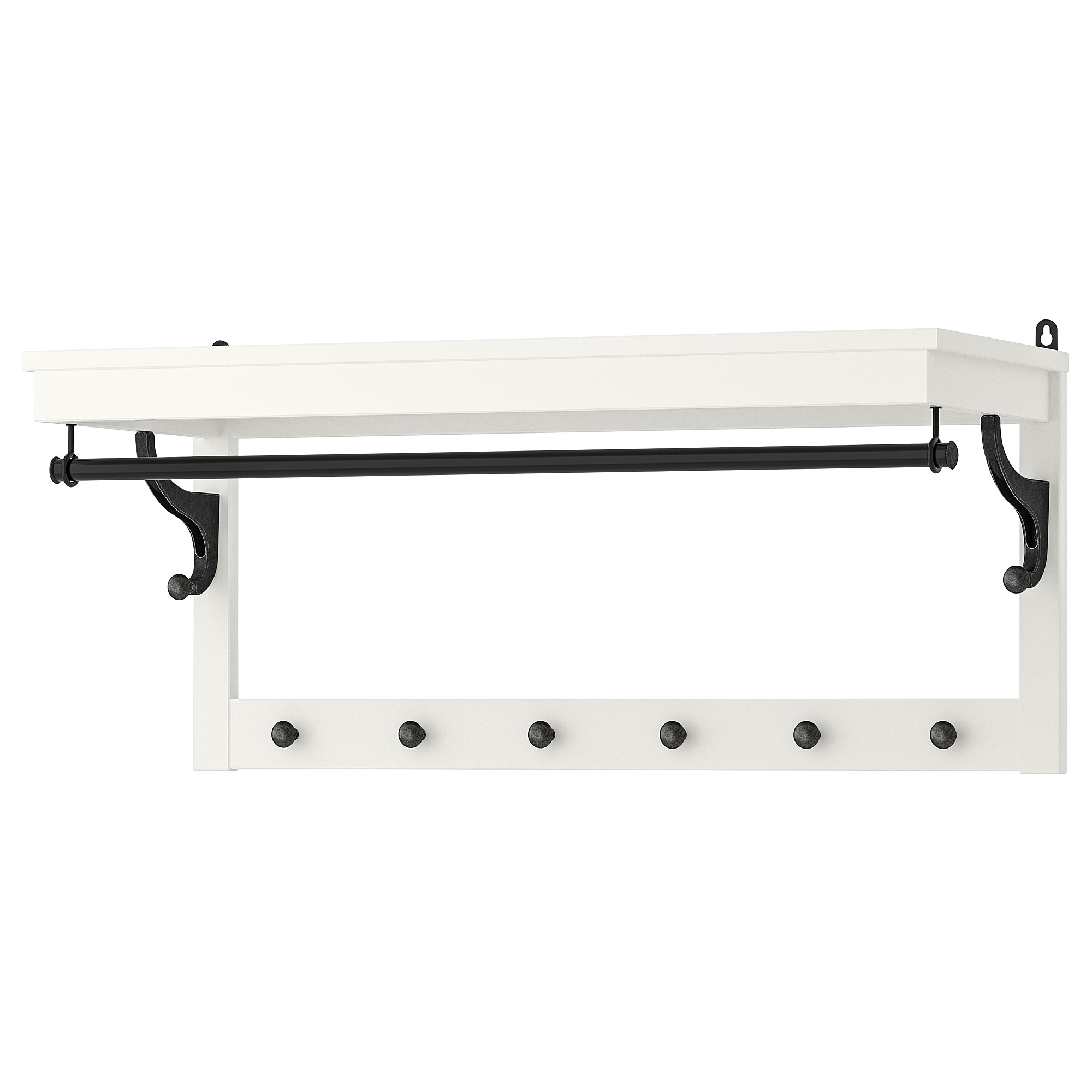 

Полка для головных уборов IKEA ХЕМНЭС белый 602.437.98