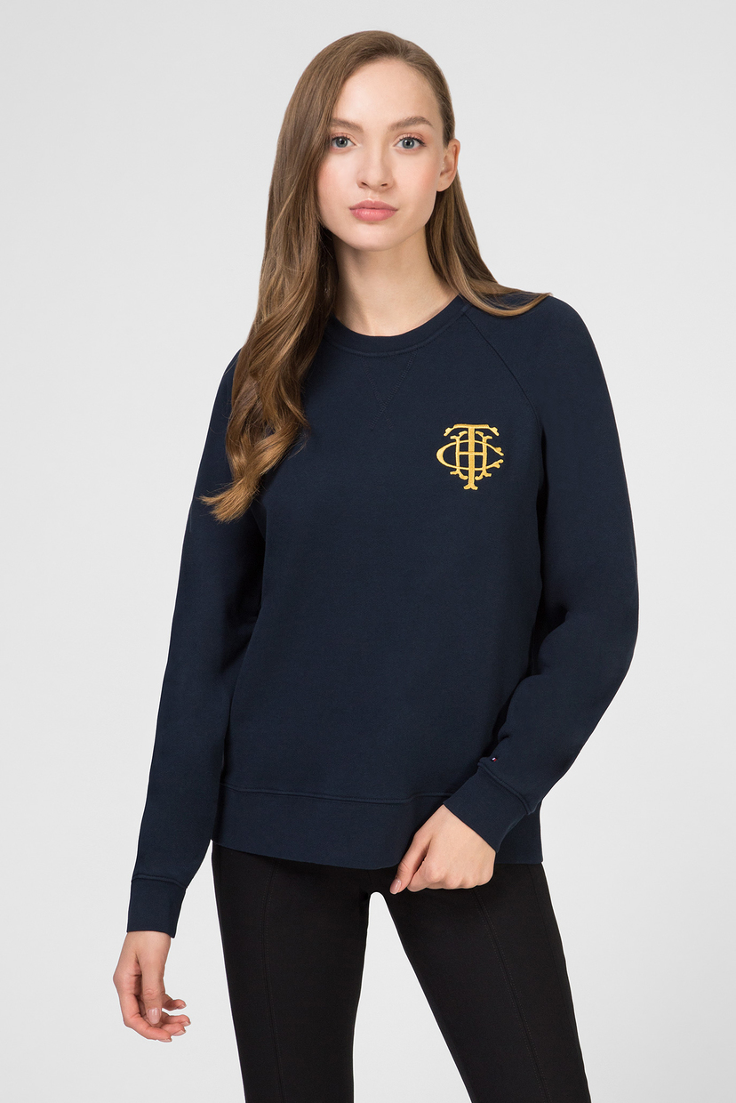 

Женский темно-синий свитшот TH ESSENTIAL Tommy Hilfiger S WW0WW25563