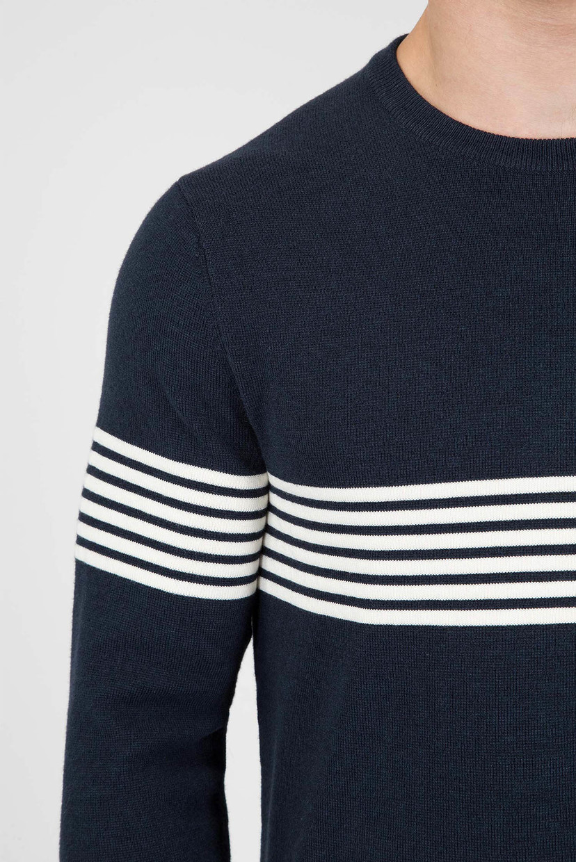 

Мужской темно-синий джемпер Tommy Hilfiger XXL MW0MW07851