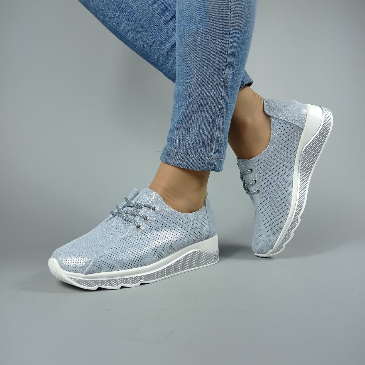 

Кроссовки Kadisailun C226-23 BLUE SILVER 36 Синий (C226-23BLSL)