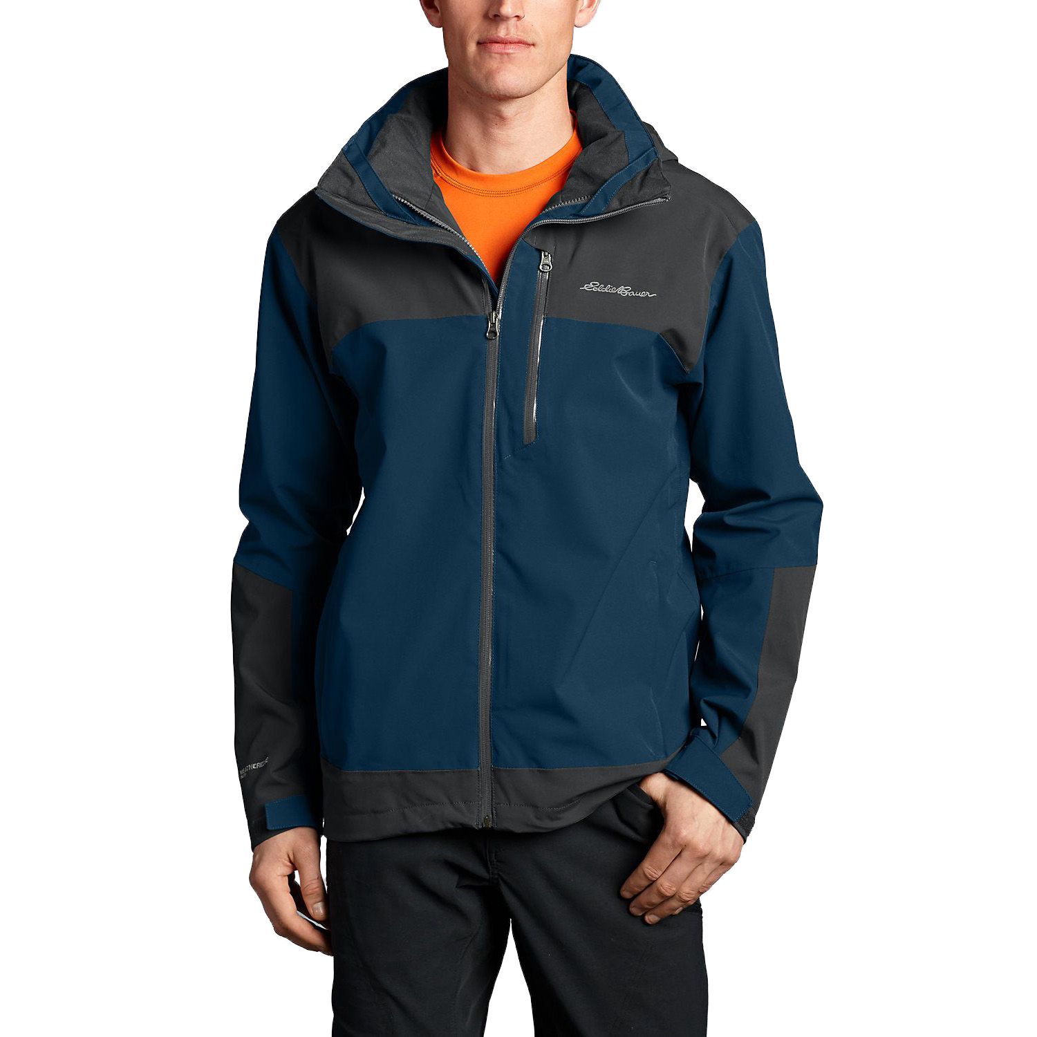 

Куртка Eddie Bauer Mens All-Mountain Shell CREEK XXL Синий